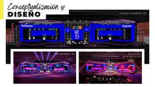 Diseño 3D Vallenato Popular
