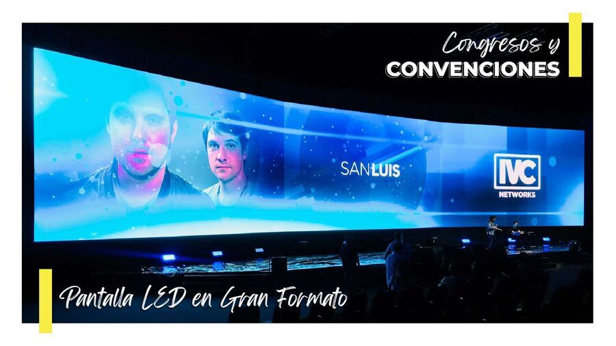 Pantalla LED de gran formato San Luis IVC Networks