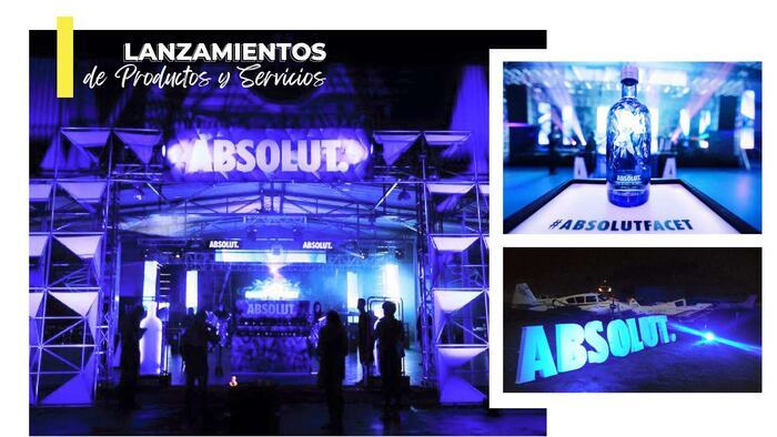 Absolut — Lanzamiento Facet